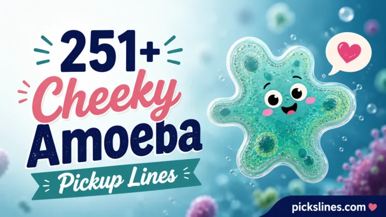 Amoeba Pickup Lines