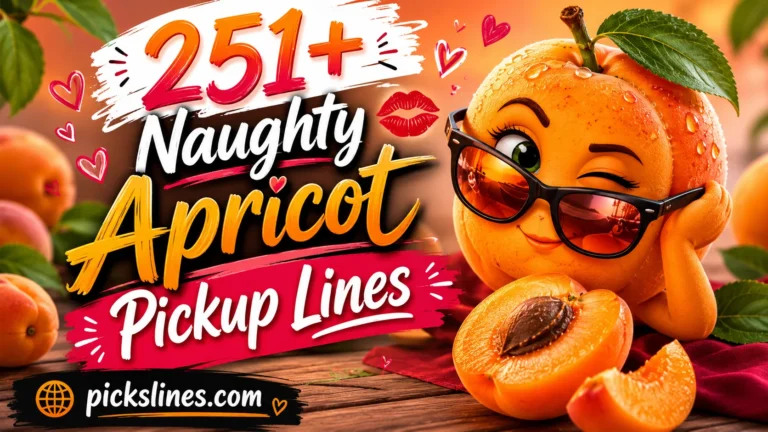 Apricot Pickup Lines