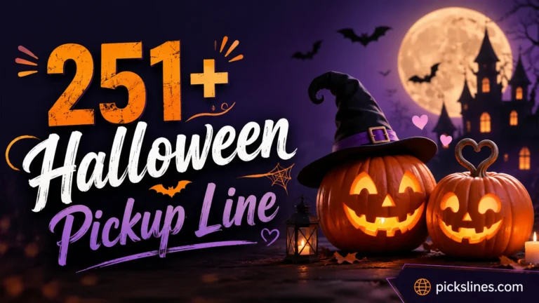Halloween Pickup Line