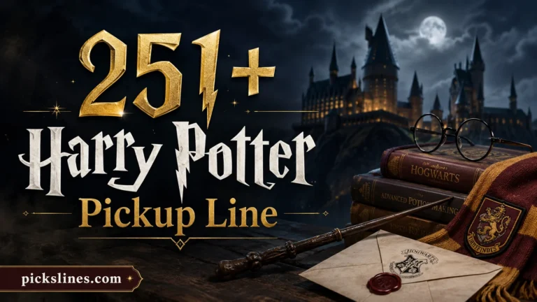 Harry Potter Pickup Line