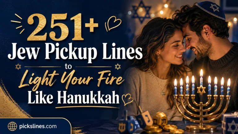 Jew Pickup Lines
