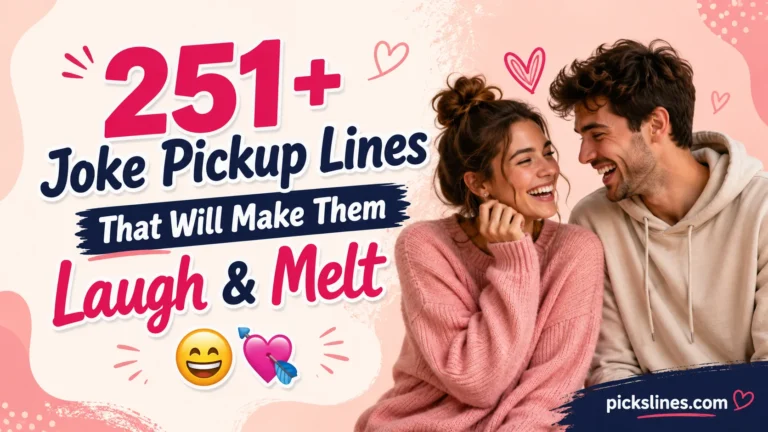 Joke Pickup Lines