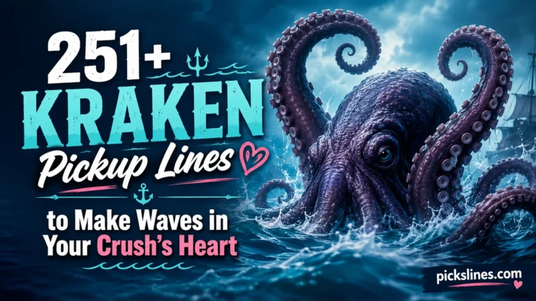 Kraken Pickup Lines
