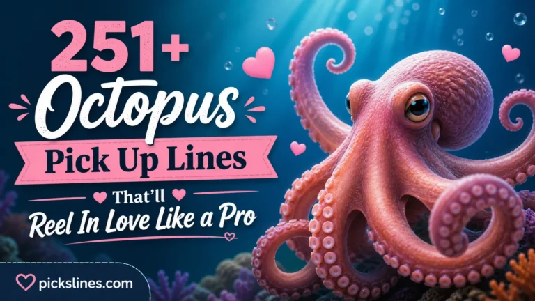 Octopus Pick Up Lines