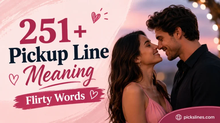 Pickup Line Meaning