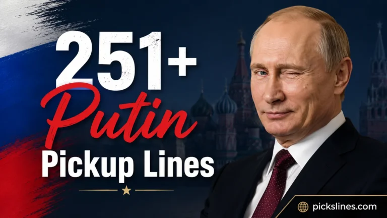 Putin Pickup Lines