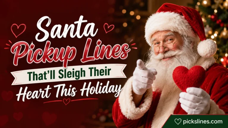 Santa Pickup Lines