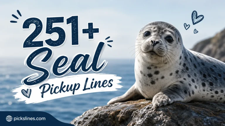 Seal Pickup Lines
