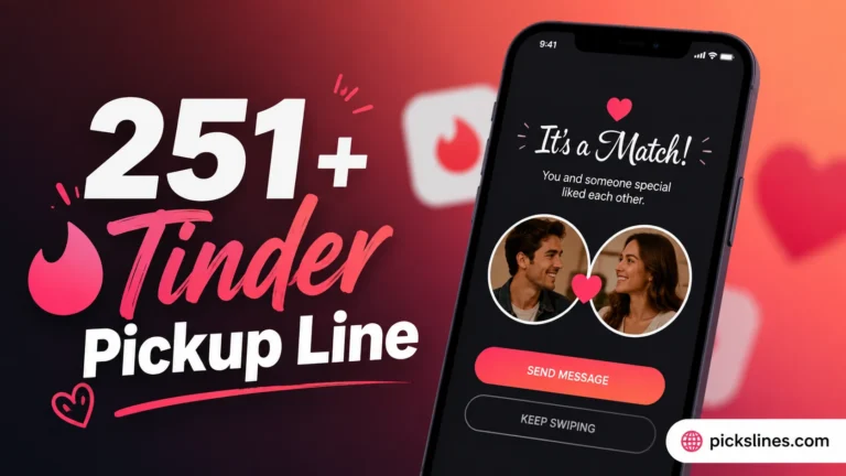 Tinder Pickup Line