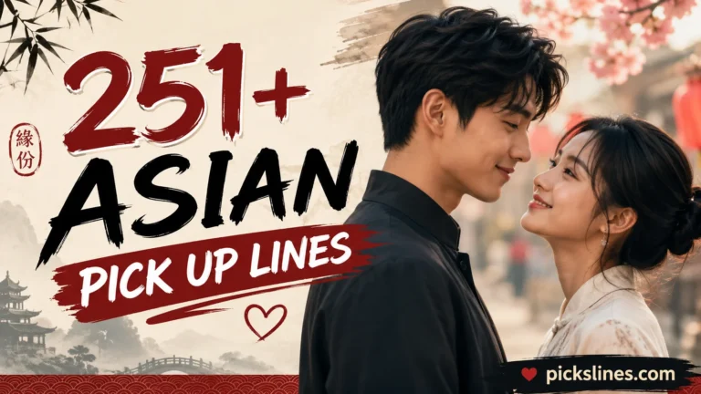 Asian Pick Up Lines