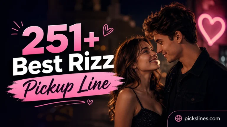 Best Rizz Pickup Line