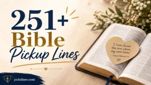 Bible Pickup Lines
