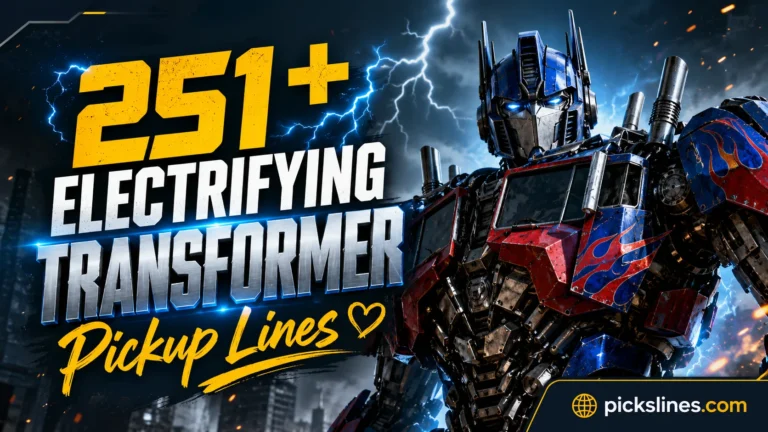 Electrifying Transformer Pickup Lines