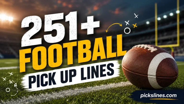 Football Pick Up Lines