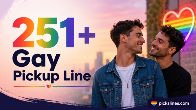 Gay Pickup Line