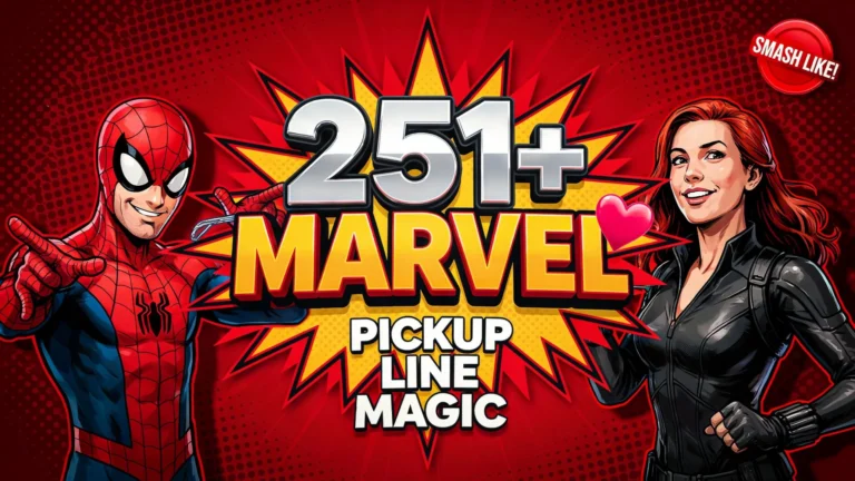 Marvel Pickup Line Magic