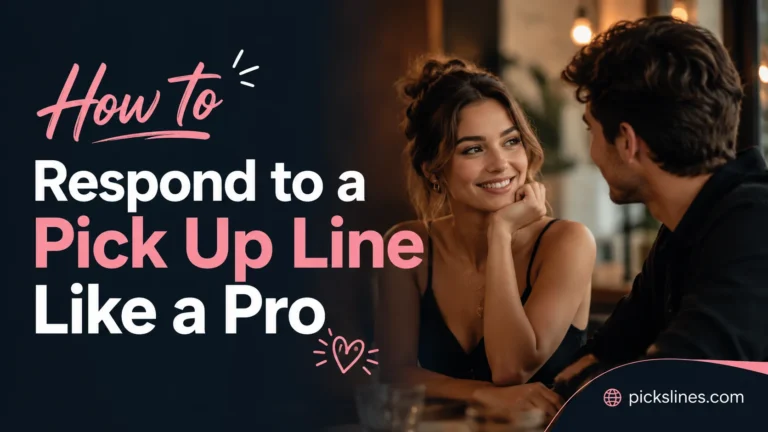 How to Respond to a Pick Up Line Like a Pro