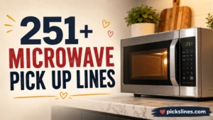 Microwave Pick Up Lines