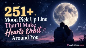 Moon Pick Up Line