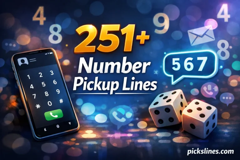 Number Pickup Line