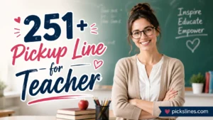 Pickup Line for Teacher