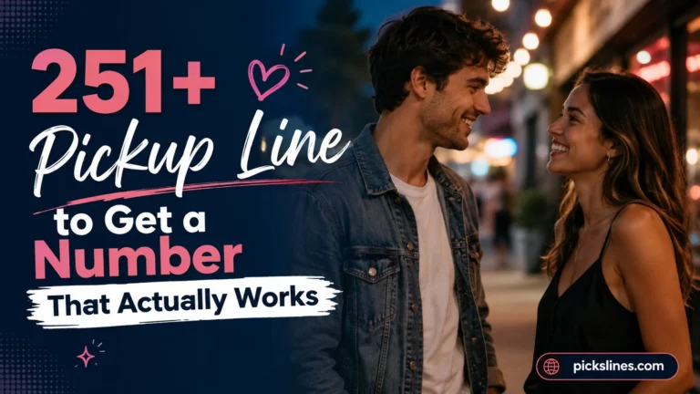 Pickup Line to Get a Number That Actually Works