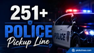 Police Pickup Line
