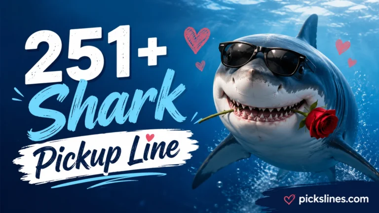Shark Pickup Line