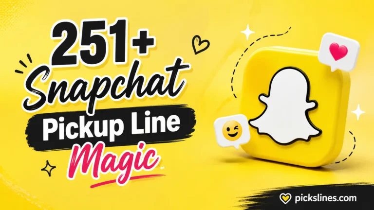 Snapchat Pickup Line Magic
