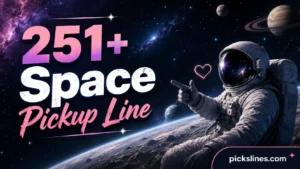Space Pickup Line