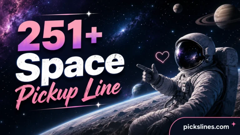 Space Pickup Line