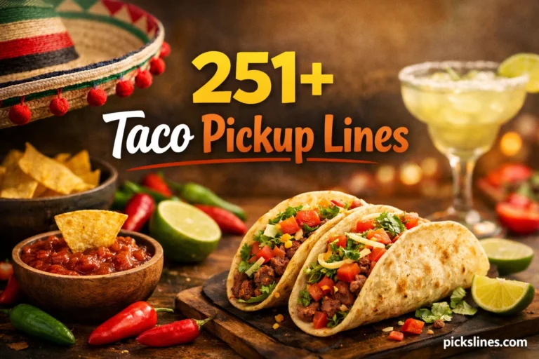 Taco Pickup Line