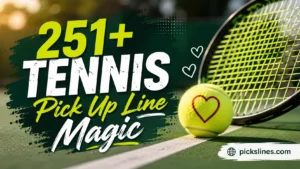Tennis Pick Up Line Magic