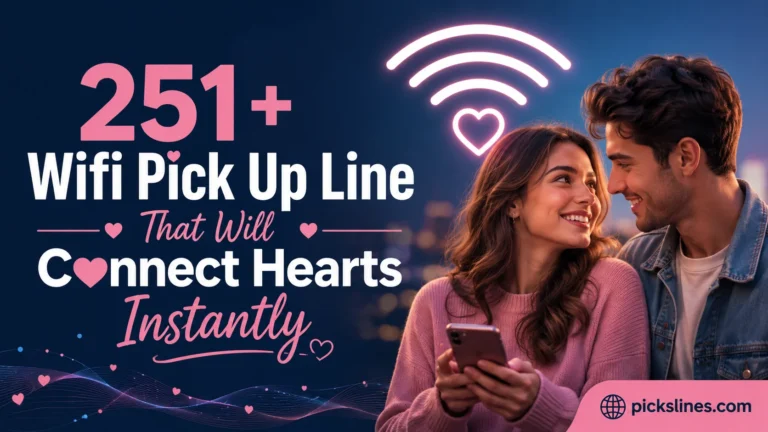 Wifi Pick Up Line